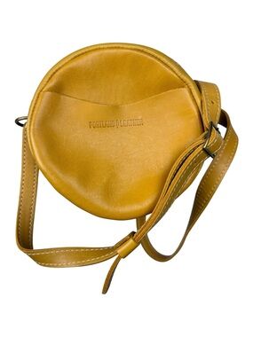 Portland Leather Goods Round Canteen Zip Crossbody Bag